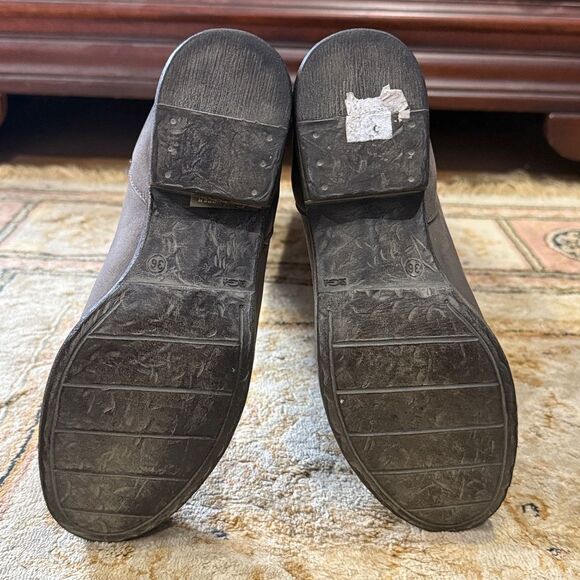 Sundance Catalog Women’s Sz 5.5-6/EU 36 Tall Rear Lace Up Leather Riding Boots - Picture 7 of 15